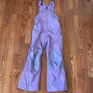 Land’s End Kids Waterproof Iron Knee Bibs/Snow Pants Girl’s Size 10